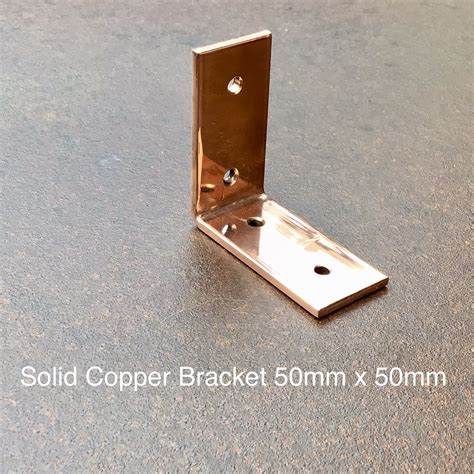 copper metal shelf brackets|copper angle brackets.